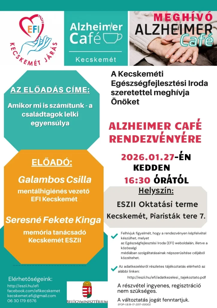 Alzheimer Café 2026.01.27.