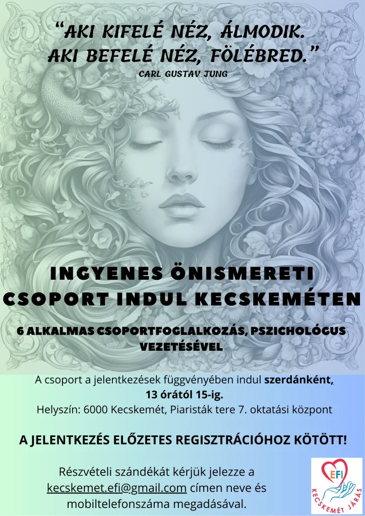 Ingyenes önismereti csoport indul Kecskeméten 2026. januártól
