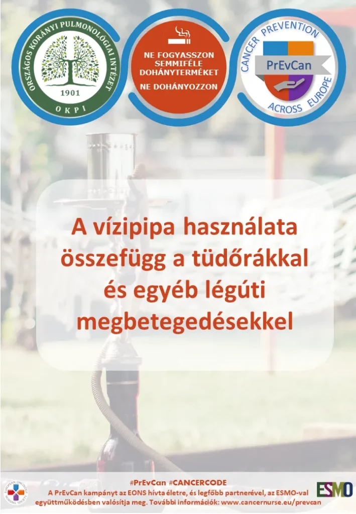 A vízipipa használata összefügg a tüdőrákkal és egyéb légúti megbetegedésekkel