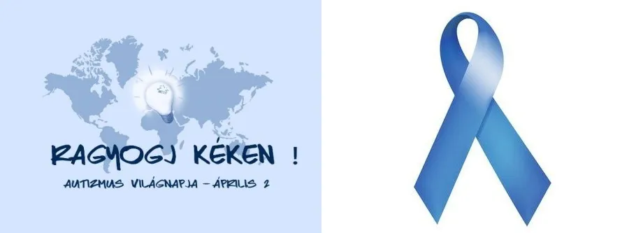 Ragyogj kéken + kék szalag